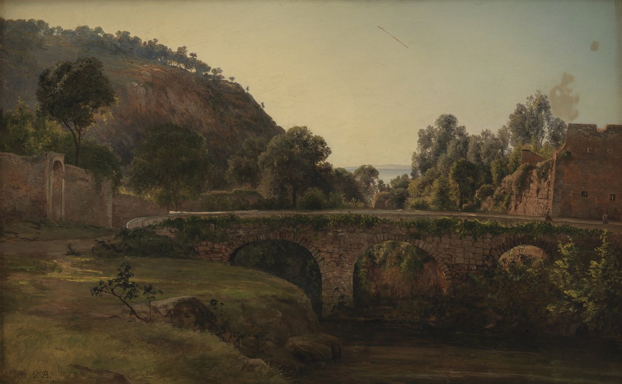 En bro nær Sorrento av Thorald Brendstrup