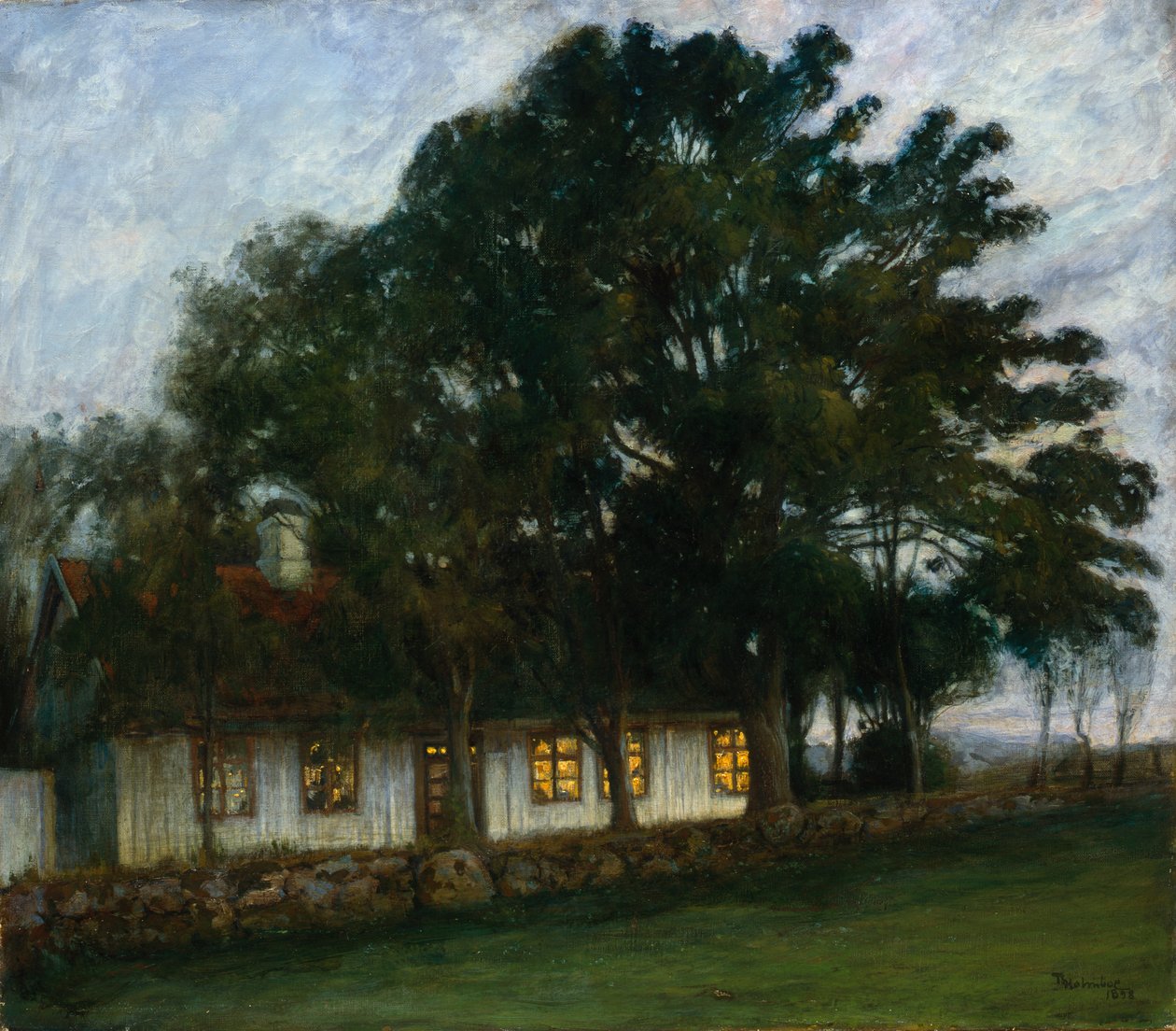 Kveldsstemning av Thorolf Holmboe