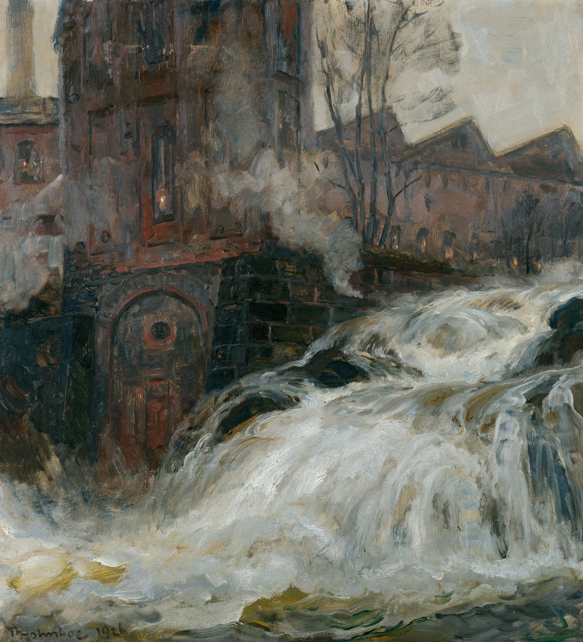 Hjula Weaving Mill av Thorolf Holmboe