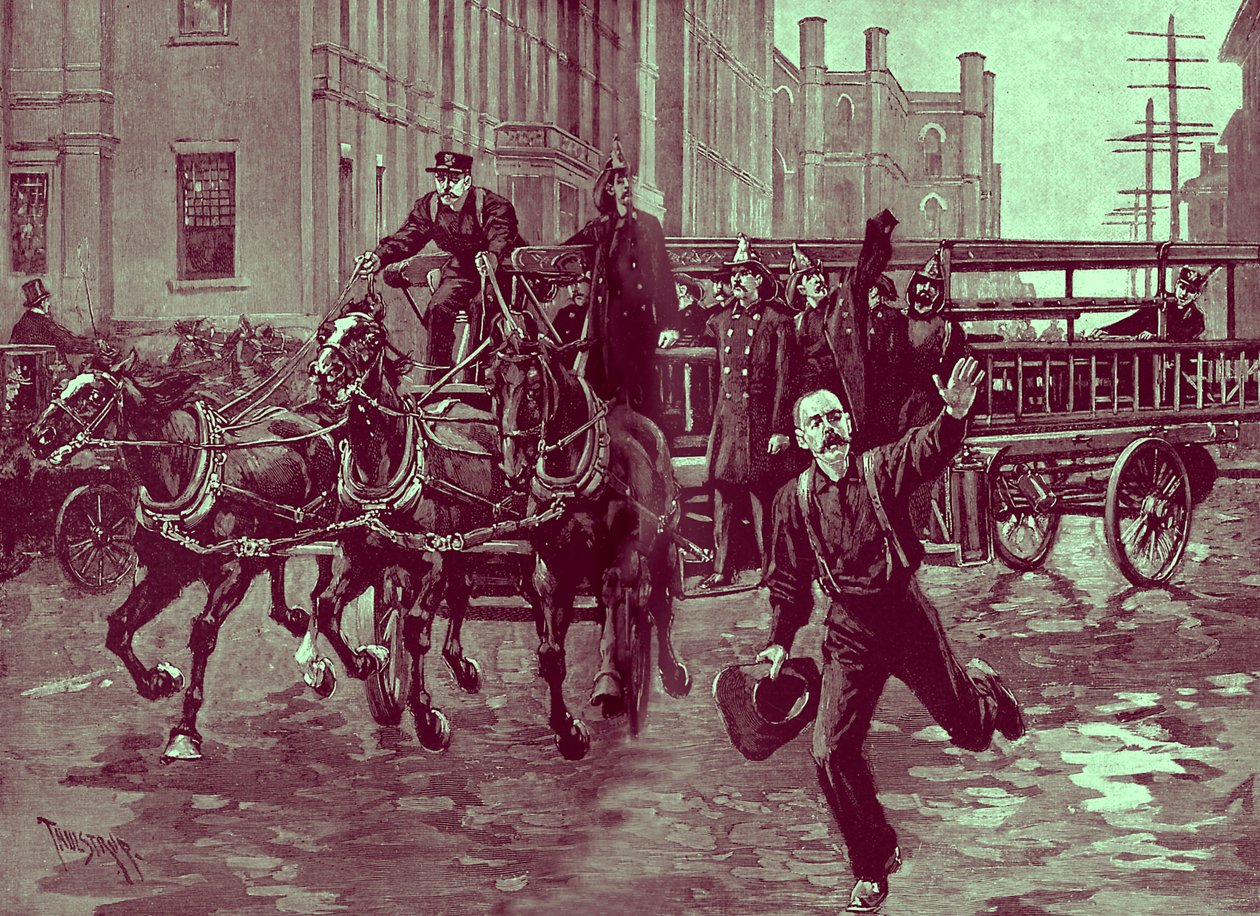 Et krok- og stigefirma på 1890-tallet av Thure de Thulstrup