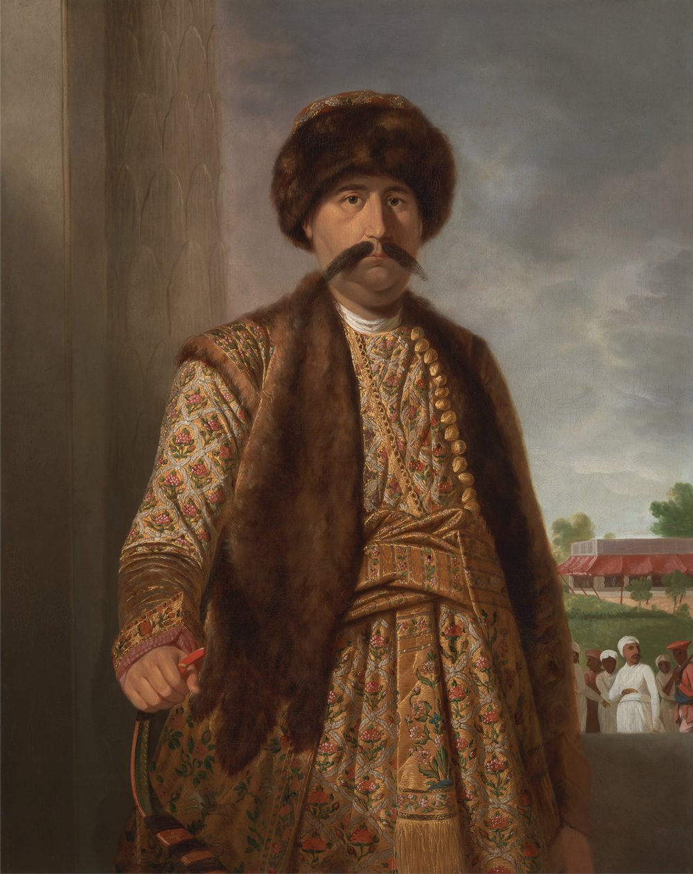 Shuja-ud-Daula, Nawab av Oudh av Tilly Kettle