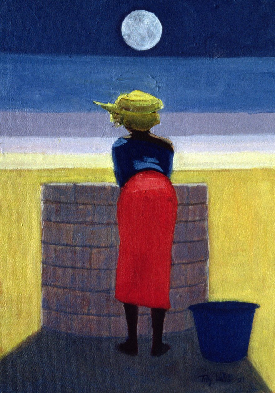 Månelys kveld, 2001 av Tilly Willis