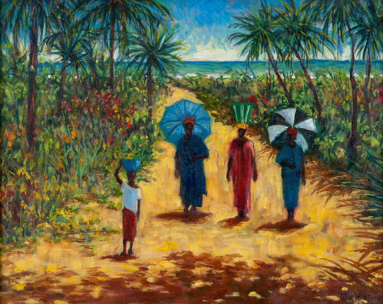 Middagsvandring, 2010 av Tilly Willis