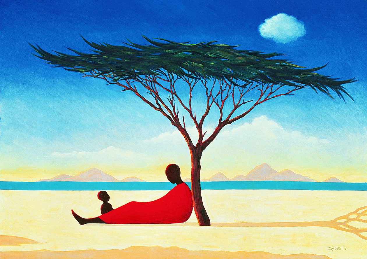 Turkana ettermiddag, 1994 av Tilly Willis