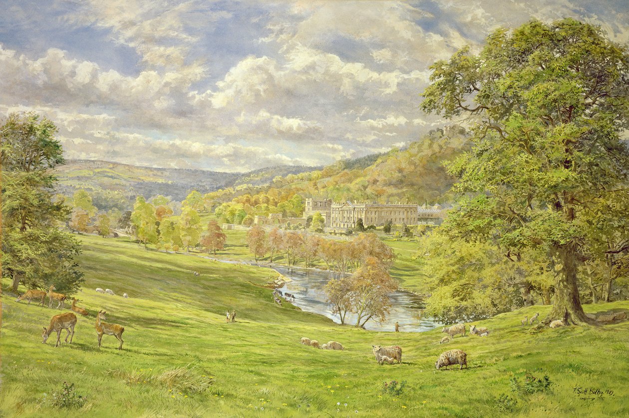 Chatsworth, 1989 (wc) av Tim Scott Bolton