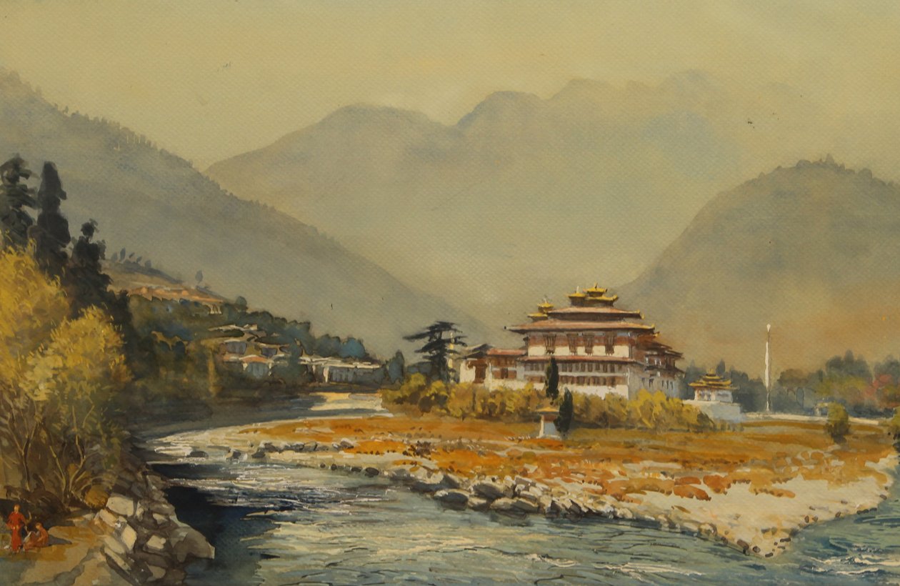 Punakha Dzong av Tim Scott Bolton