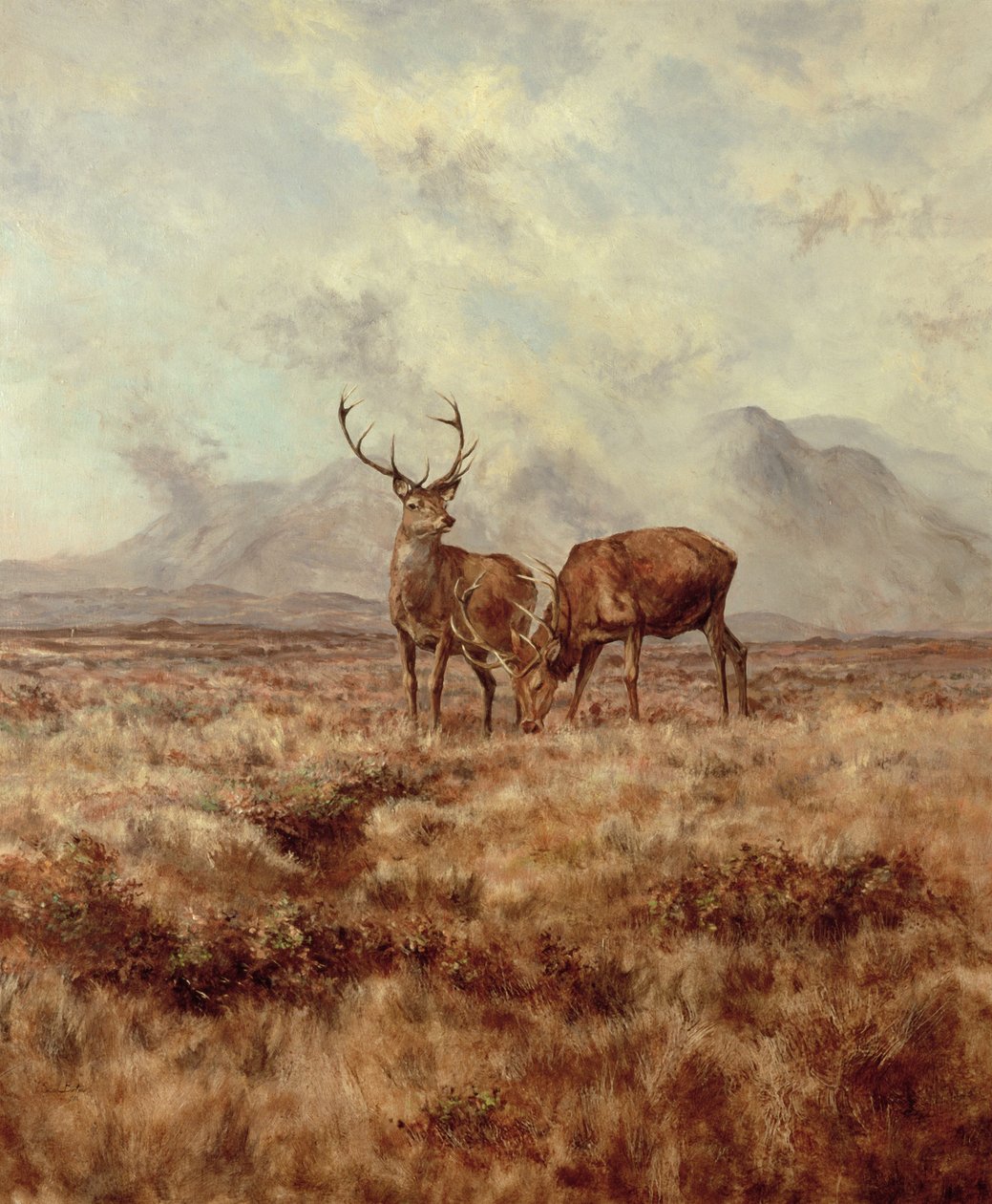 Red Stags, Ben Buie, 1982 av Tim Scott Bolton