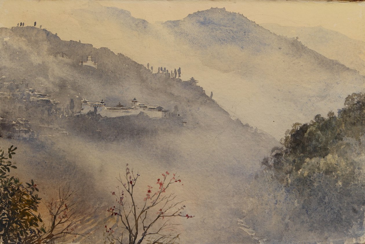 Trongsa Dzong av Tim Scott Bolton