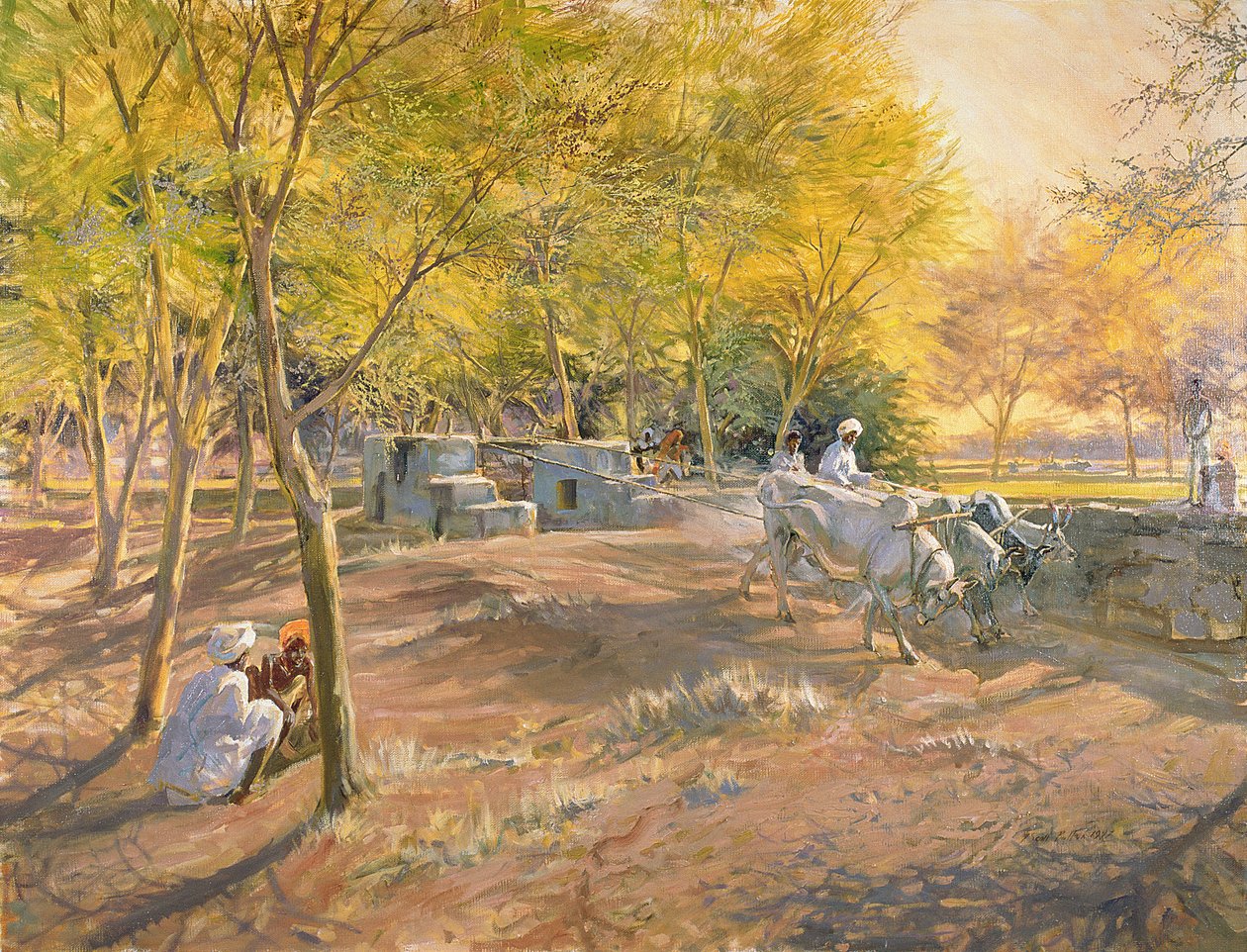 Arbeider for Water, Rajasthan, 1997 av Tim Scott Bolton