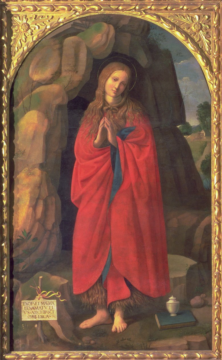 St. Maria Magdalena (panel) av Timoteo Viti
