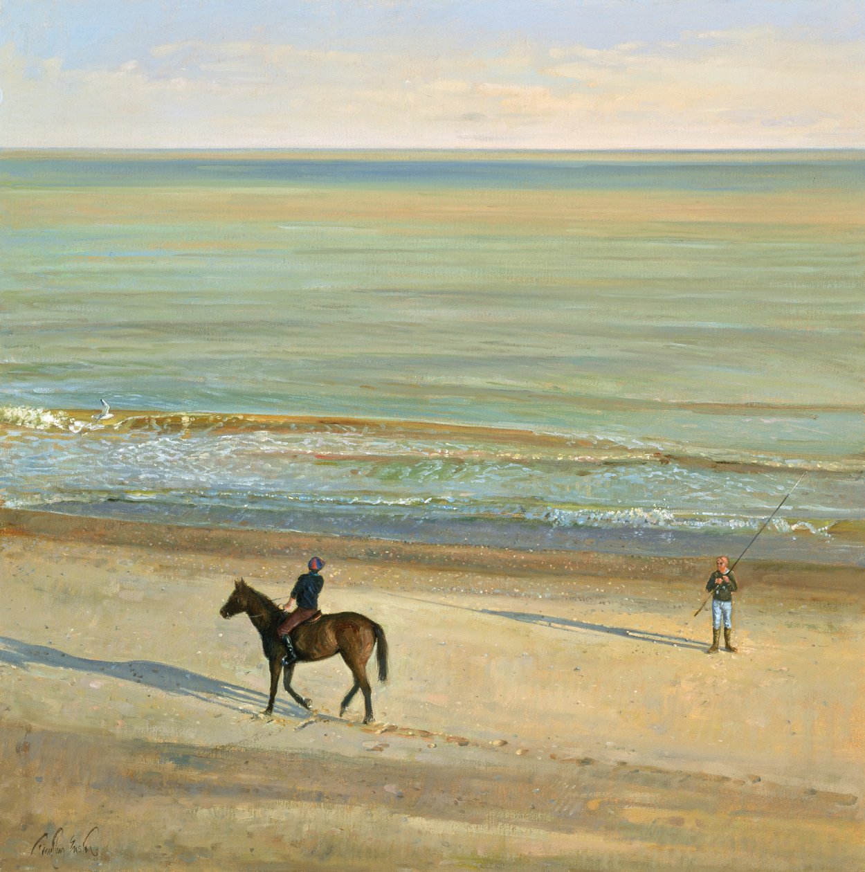 Beach Dialogue, Dunwich av Timothy Easton