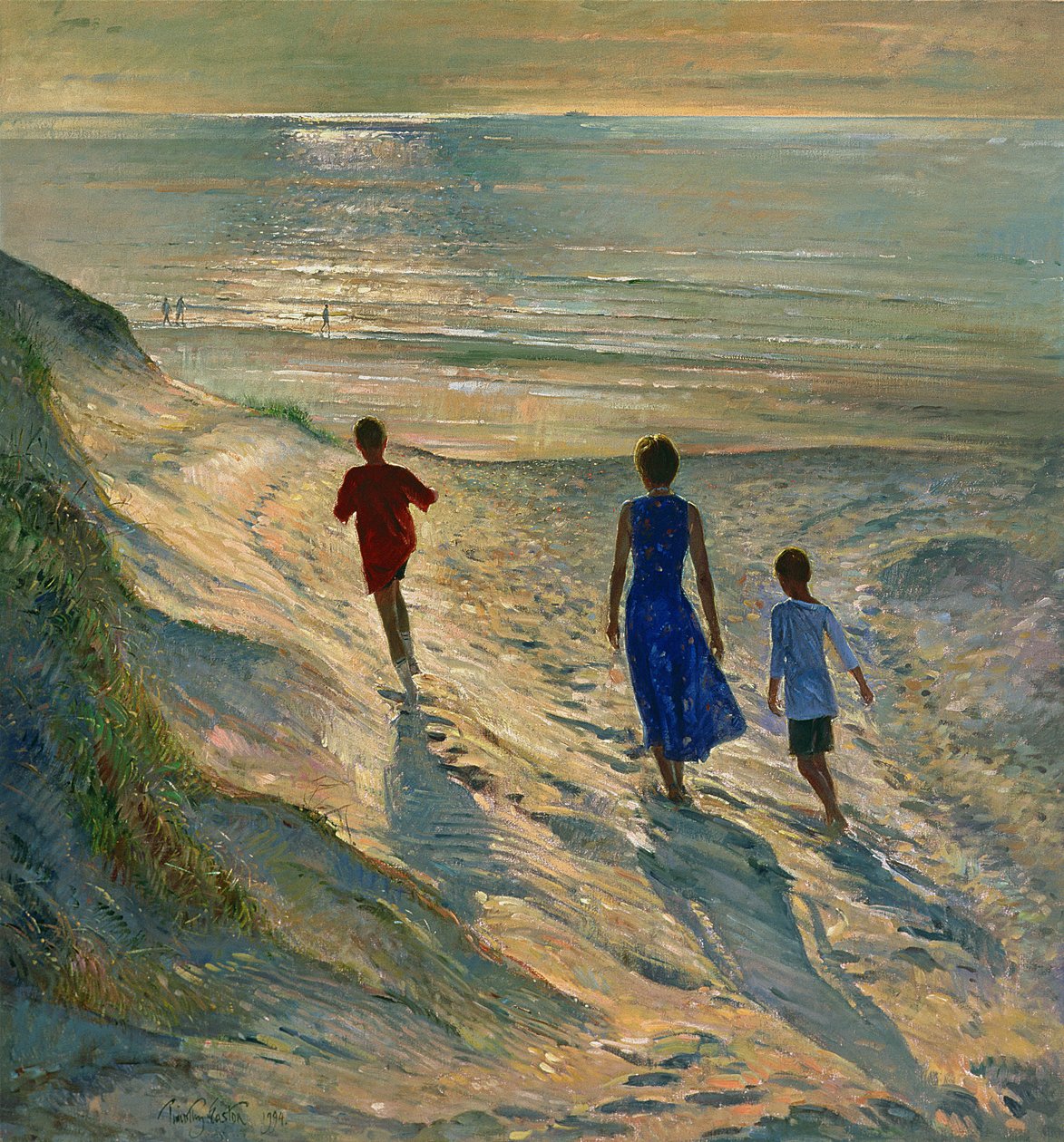 Beach Walk, 1994 av Timothy Easton