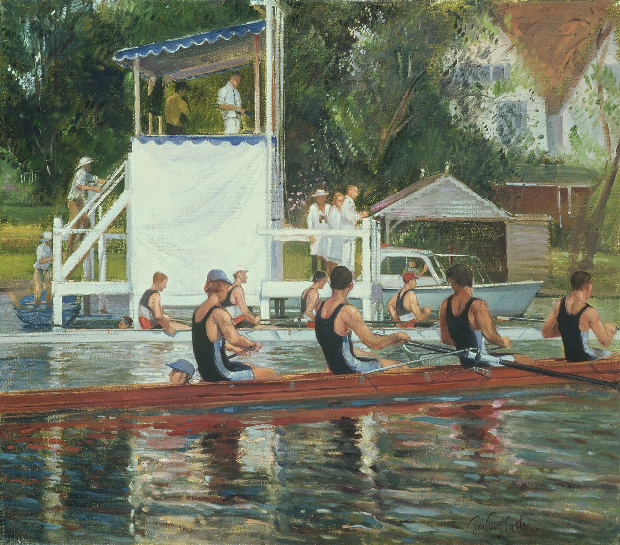 Før pressemøtet, Henley av Timothy Easton
