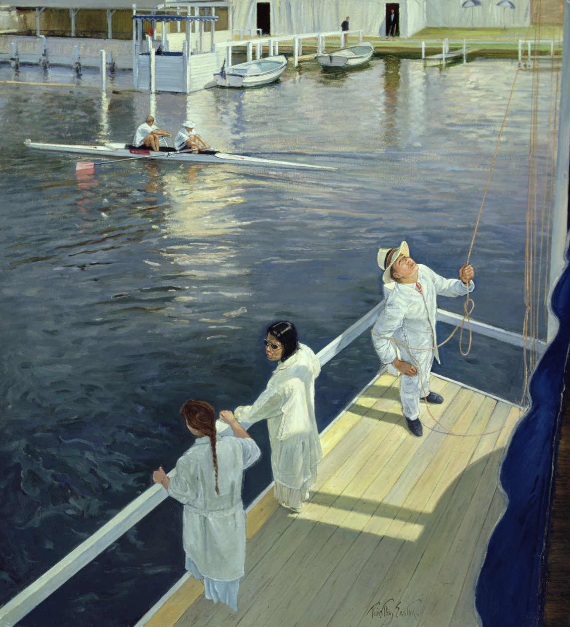 Between Races, Henley av Timothy Easton