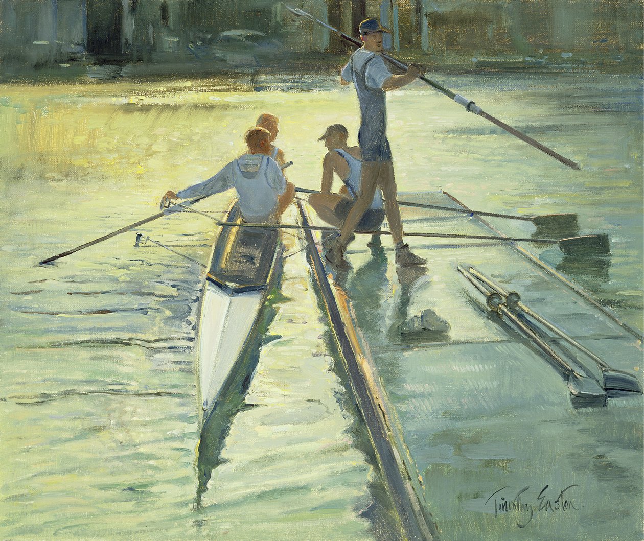 Solnedgangsflåte av Timothy Easton