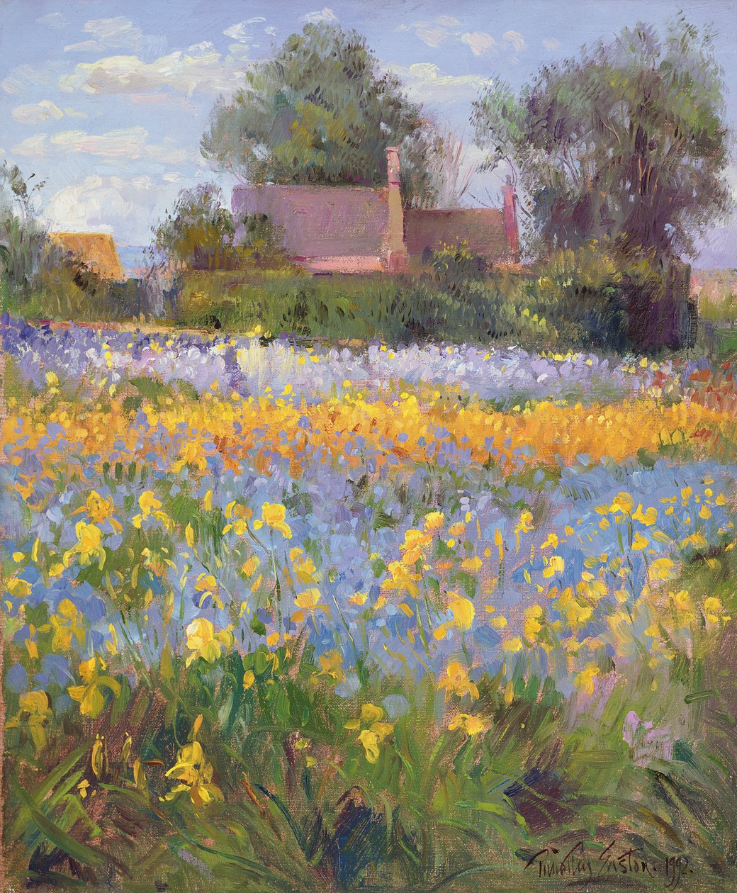 De lukkede hyttene i Irisfeltet av Timothy Easton