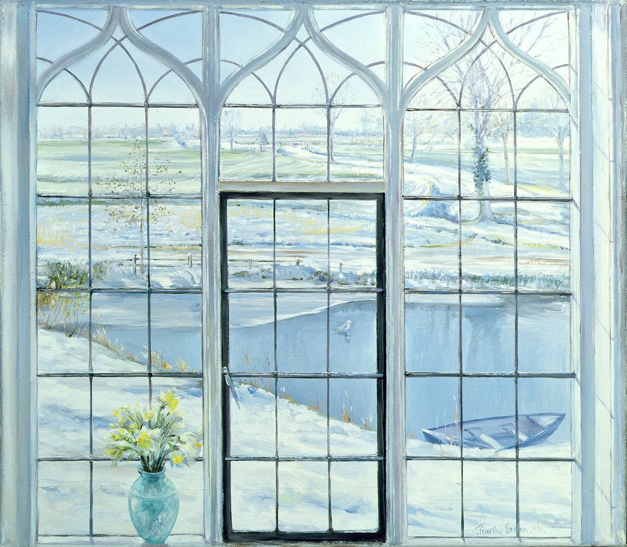 Vintertriptyk, 1990 av Timothy Easton