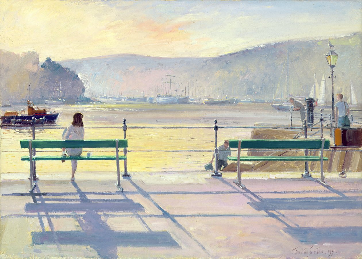 Havneutsikt, 1991 av Timothy Easton