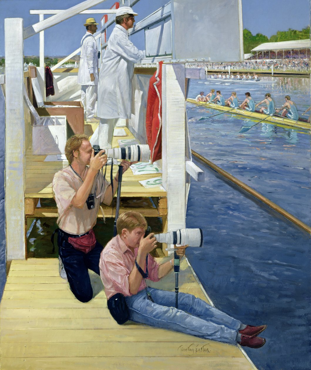 Passerer resultattavlen, Henley av Timothy Easton