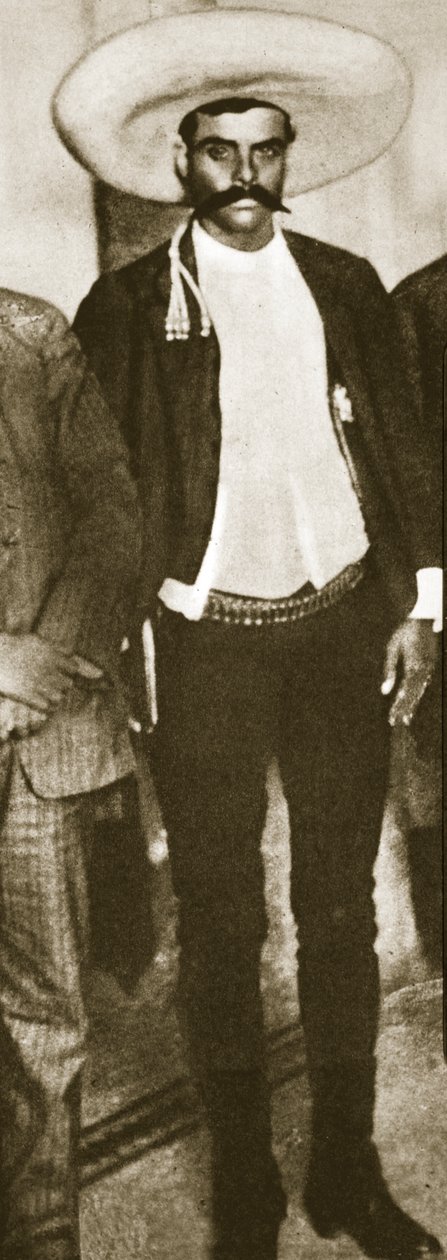 Emiliano Zapata av Tina Modotti