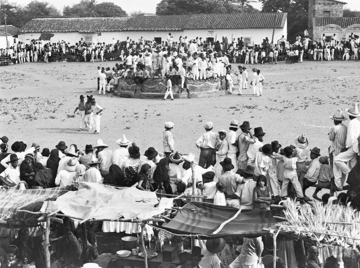 Fiesta i Juchitan, Oaxaca, Mexico, ca. 1927 av Tina Modotti