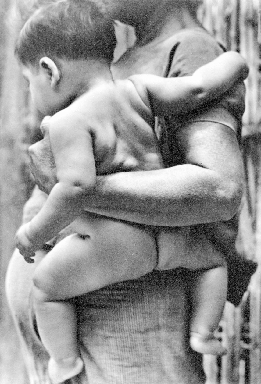 Kvinne med barn, Tehuantepec, Mexico, 1929 av Tina Modotti