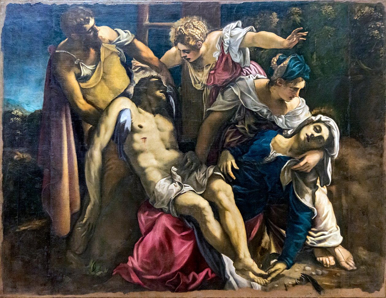 Avsetning av Jesus av Tintoretto
