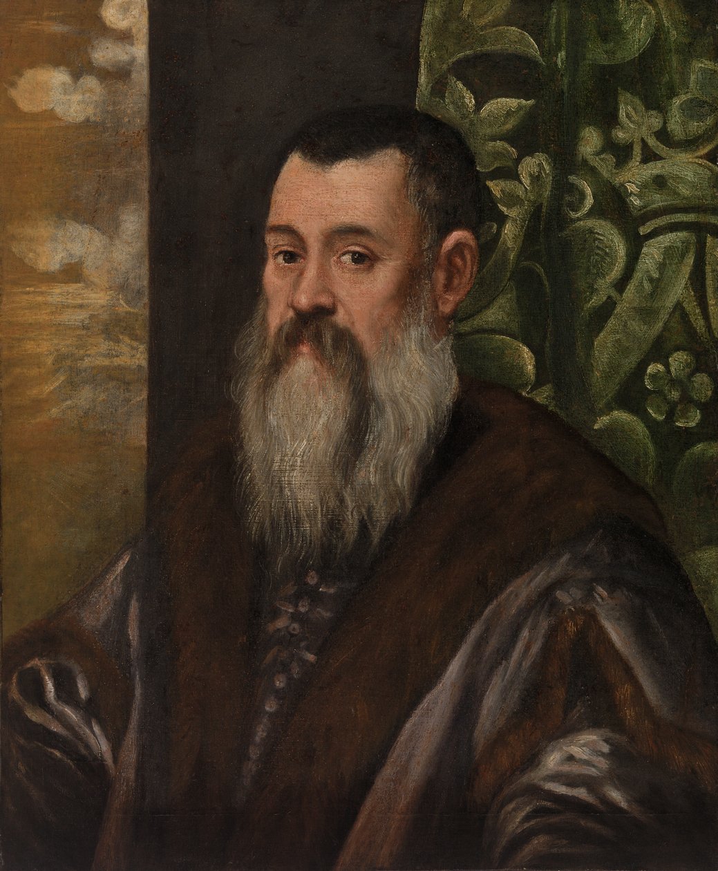 Portrett av en gentleman av Tintoretto (Jacopo Robusti)