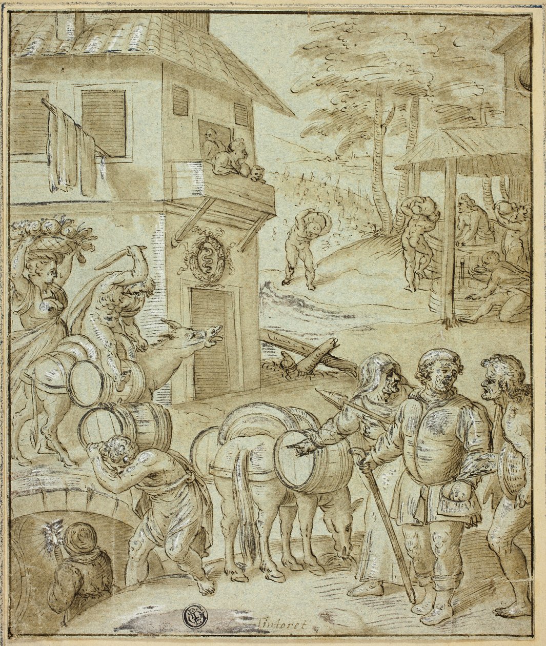 Vinhøst av Tintoretto