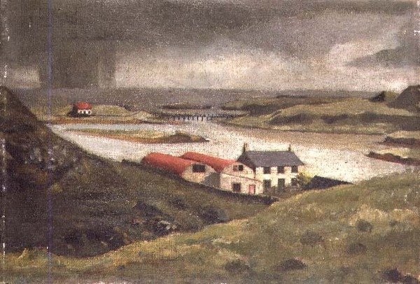 Canna på Hebridene av Tirzah Ravilious