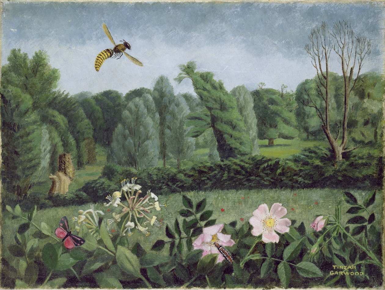 Hornet og Wild Rose av Tirzah Ravilious