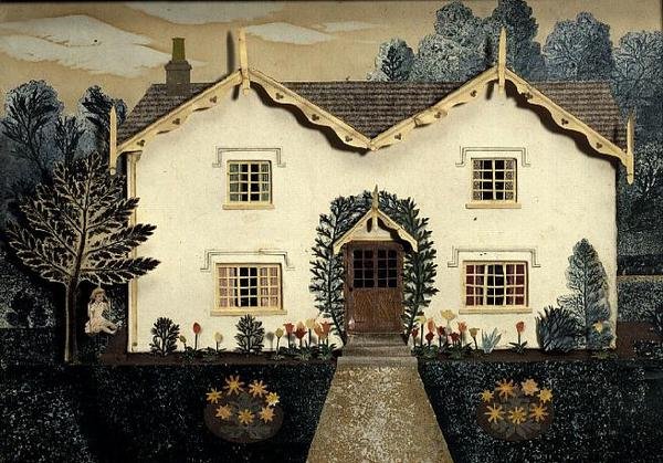 Villa på Walton-on-the-Naze av Tirzah Ravilious