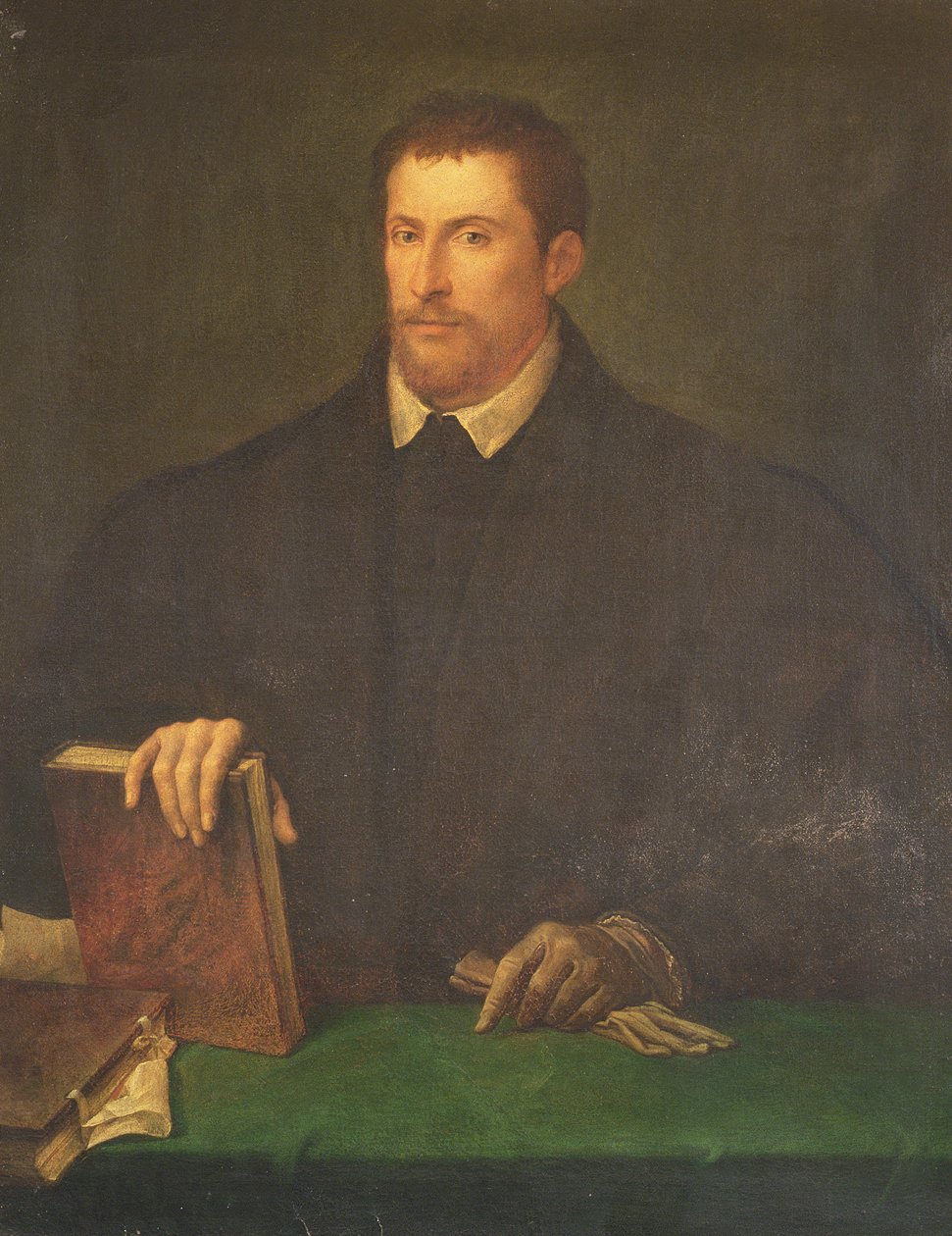 Ippolito Riminaldi, ca. 1528 av Tiziano Vecelli