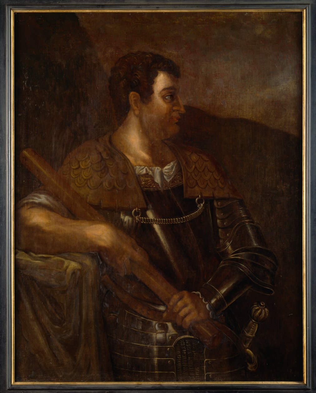 Silvius Otho (olje på lerret) av Titian (c.1488 1576) (after)