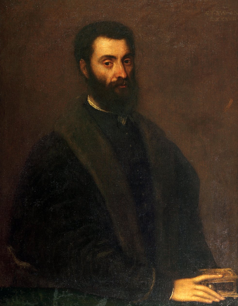 Portrett av Sperone Speroni (Padua av Titian (c.1488 1576)