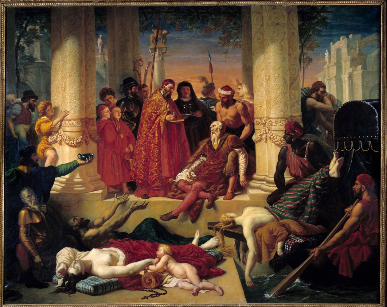 Titians død (1490-1576), 27. august av Tiziano Vecelli