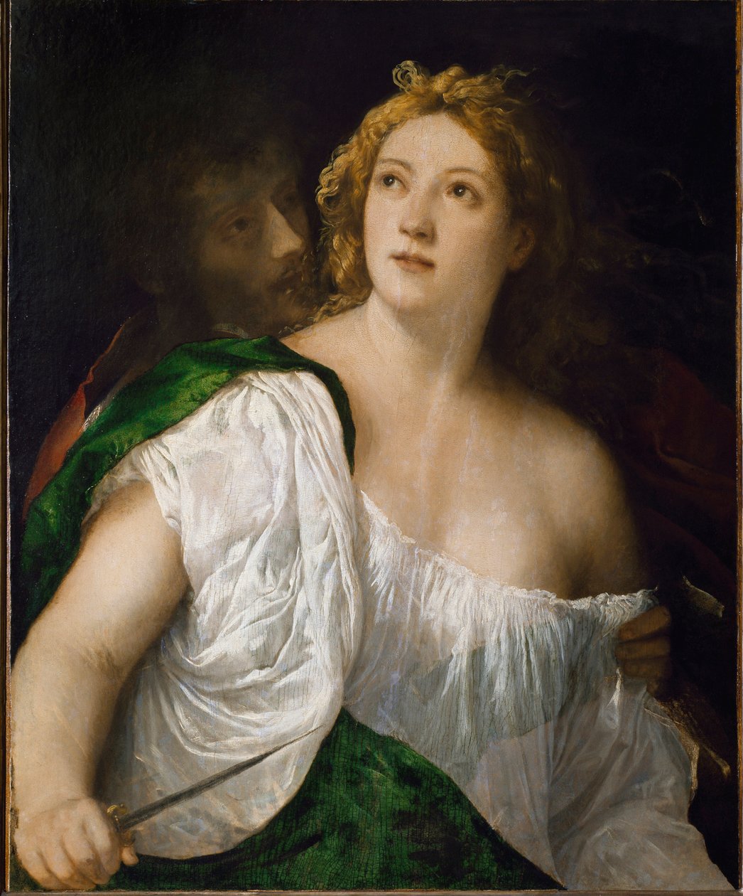 Lucrece og Tarquin (maleri av Titian (c.1488 1576)