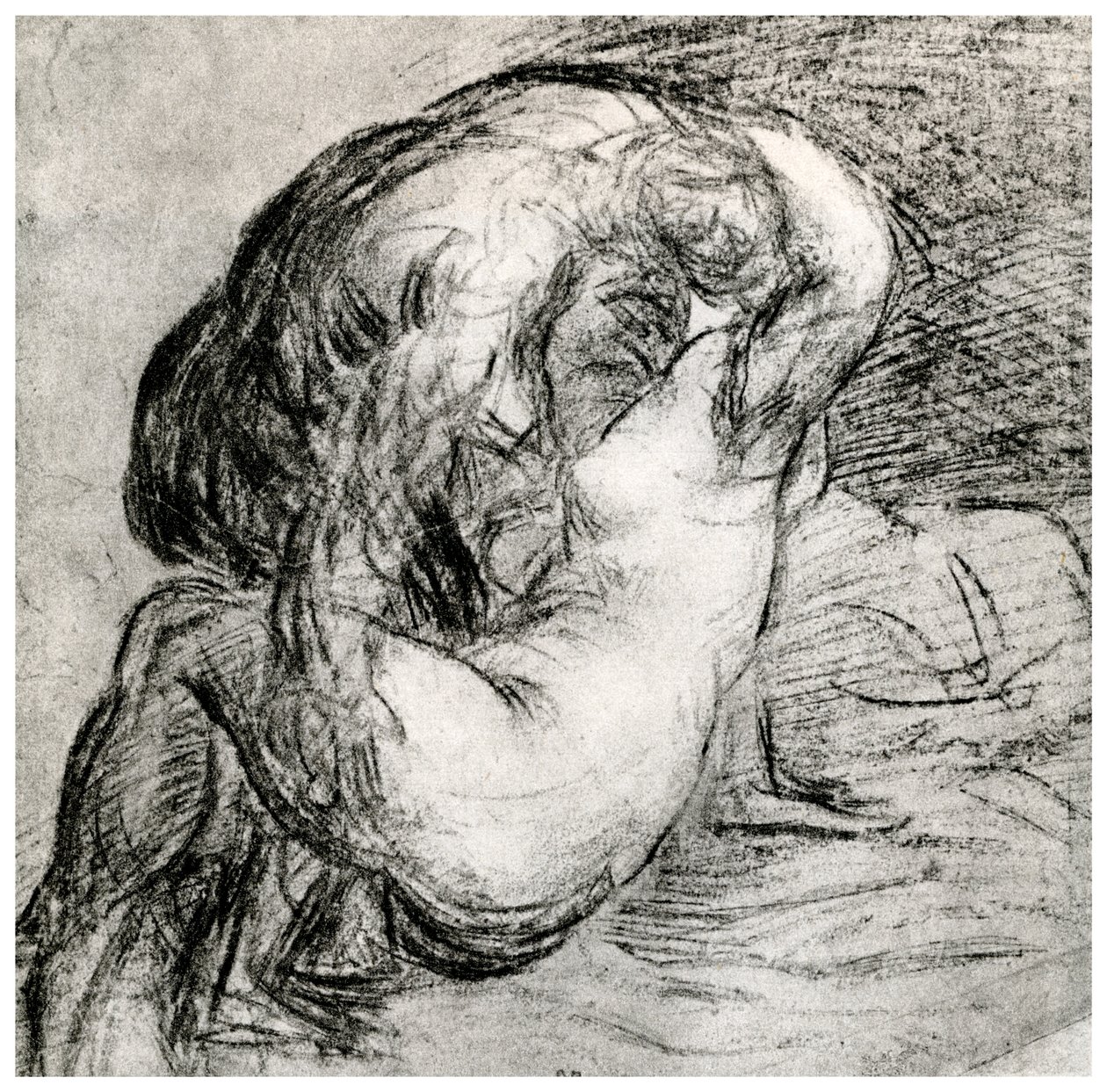Elskere Jupiter og Io, c1560, 1937 av Tiziano Vecelli