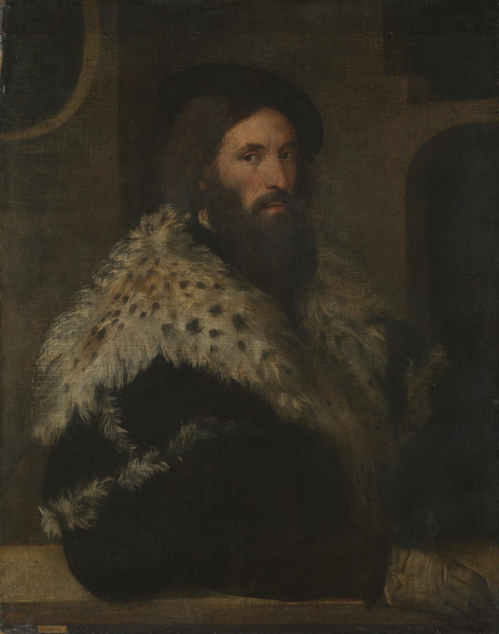 Portrett av Girolamo Fracastoro, ca 1528. av Titian