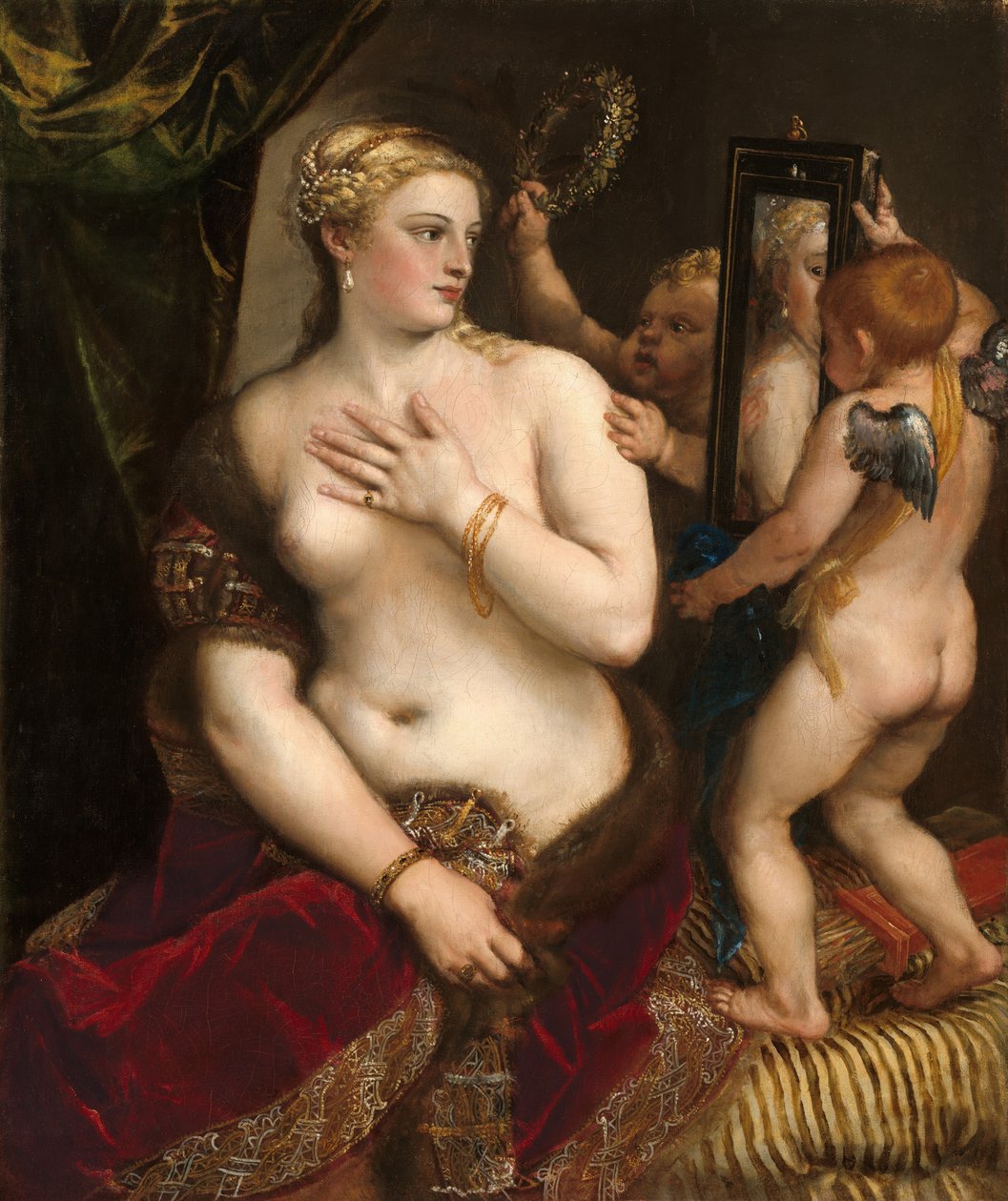 Venus med et speil av Titian