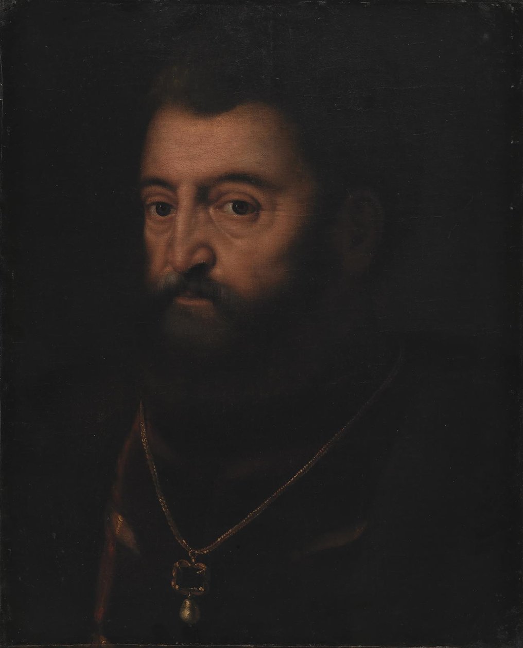 Portrett av Alfonso d'Este, hertugen av Ferrara av Tizian