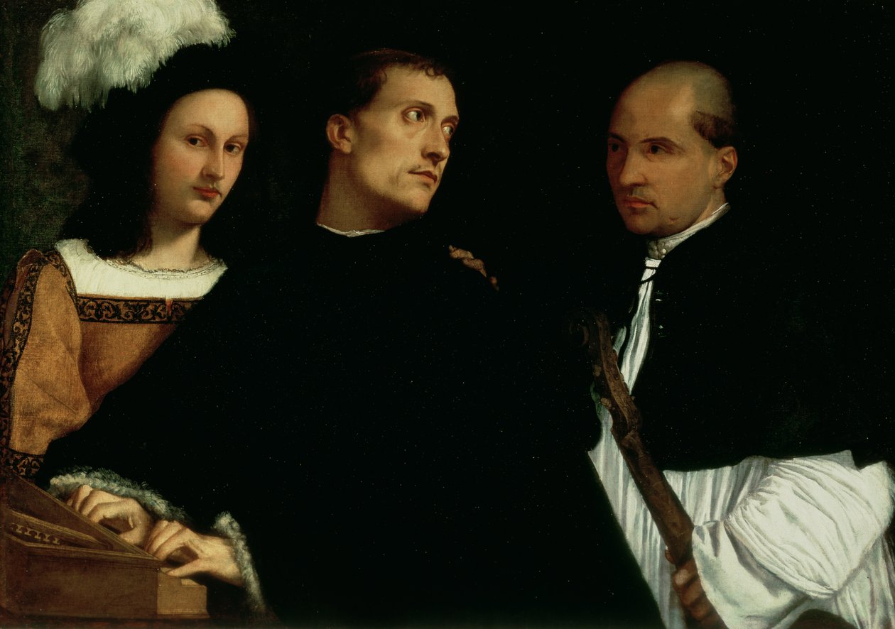 Avbrutt konsert, ca. 1512 av Tiziano Vecelli