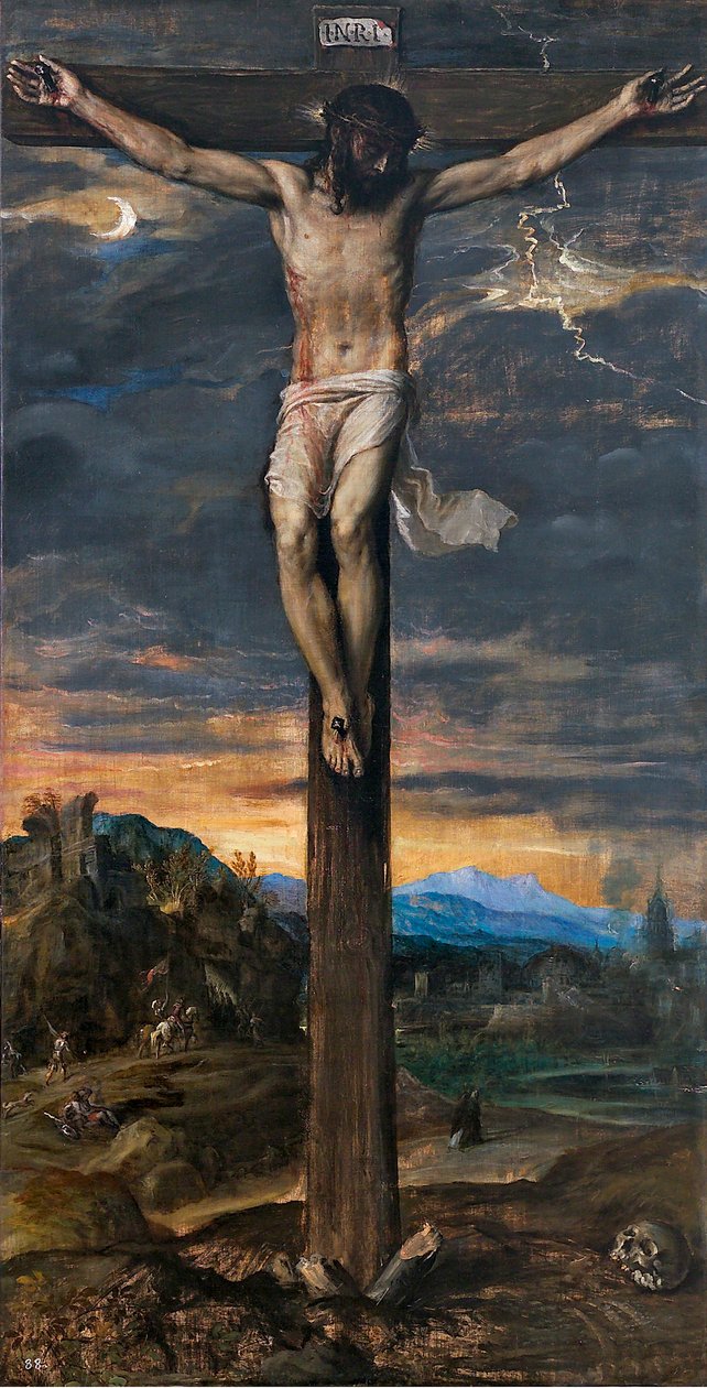 Kristus på korset, ca. 1565. av Tiziano Vecelli