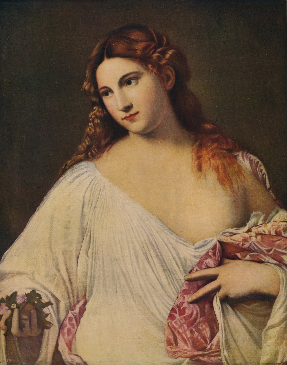 Flora, c1515-1517, c1915 av Tiziano Vecelli