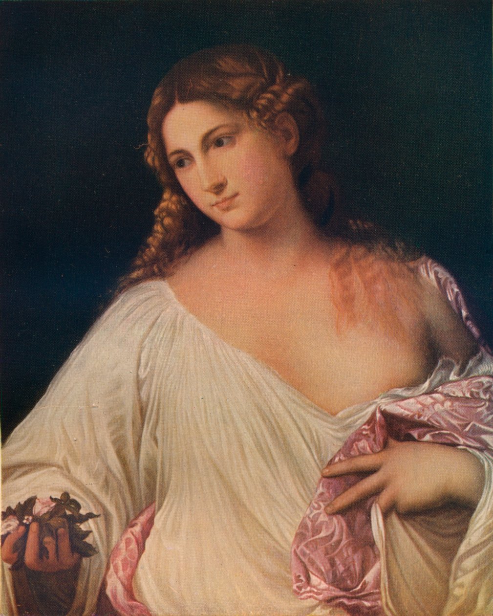 Flora, c1515, 1911 av Tiziano Vecelli