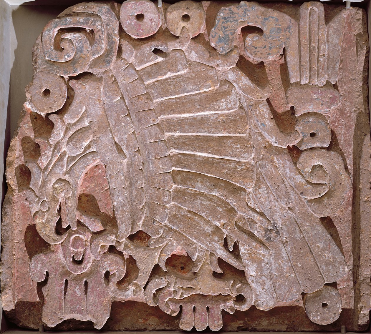 Eagle Relief, 10.-13. århundre, Mexico av Toltec
