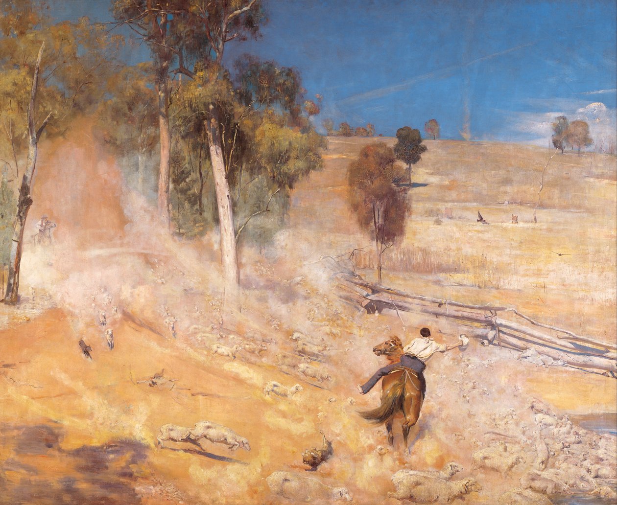 En pause unna! av Tom Roberts