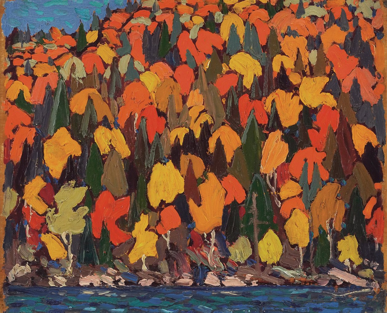 Høstløvverk av Tom Thomson