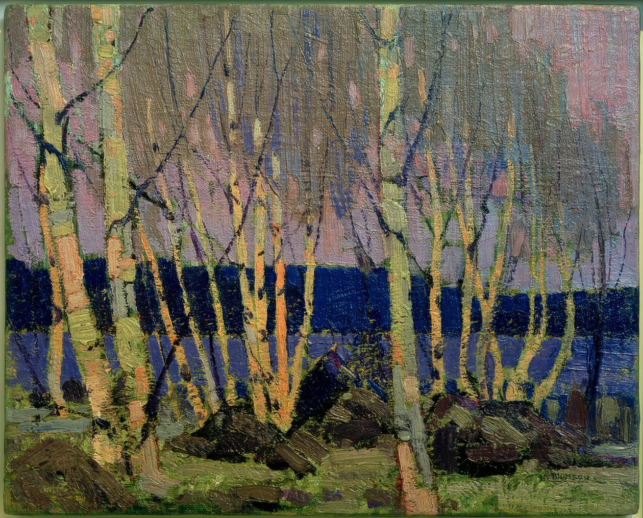 Kveld, Kanosjøen av Tom Thomson