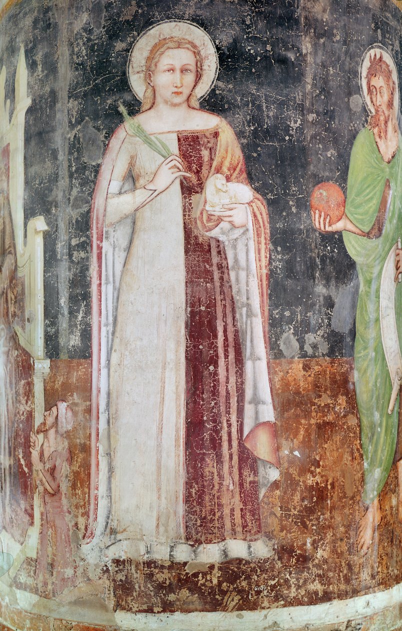 St. Agnes av Tommaso da Modena